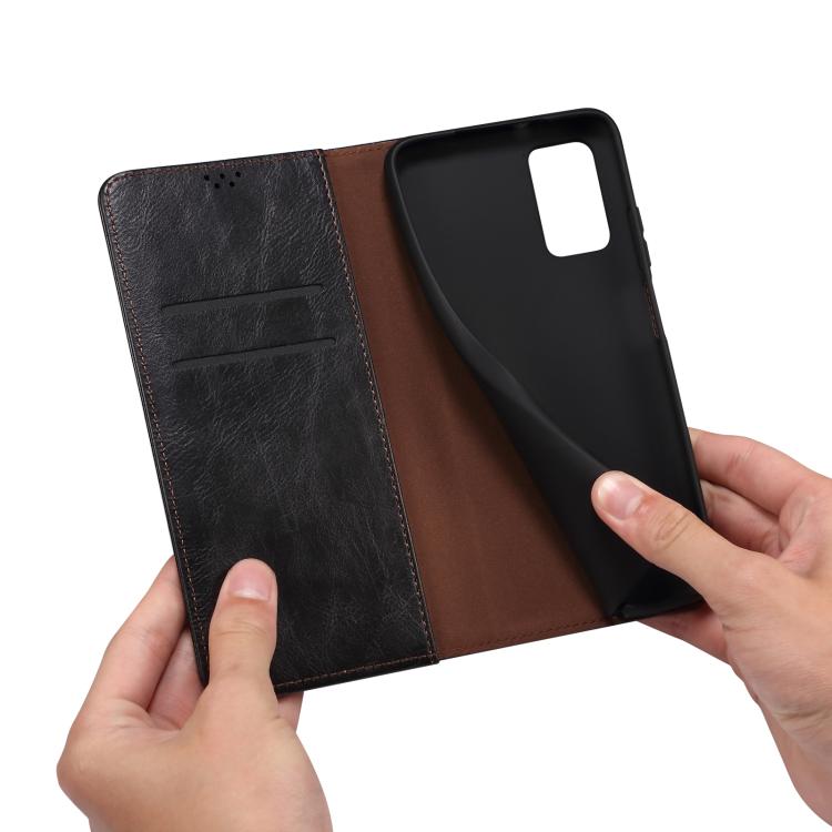 Oil Wax Crazy Horse Texture Leather Phone Case, For Samsung Galaxy S26+ 5G, For Samsung Galaxy S26 Ultra 5G, For Samsung Galaxy S26 5G, For Samsung Galaxy S25 FE 5G, For Samsung Galaxy S25 Edge 5G, For Samsung Galaxy S25 5G, For Samsung Galaxy S25+ 5G ...