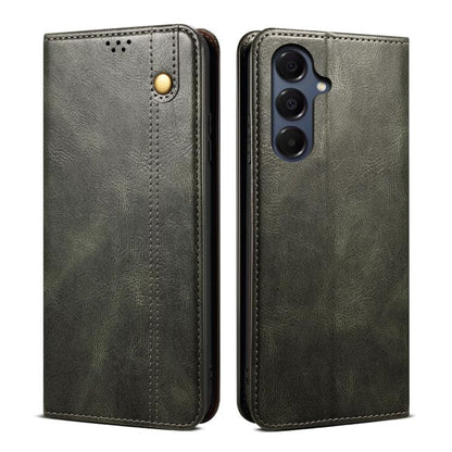 Oil Wax Crazy Horse Texture Leather Phone Case, For Samsung Galaxy S26+ 5G, For Samsung Galaxy S26 Ultra 5G, For Samsung Galaxy S26 5G, For Samsung Galaxy S25 FE 5G, For Samsung Galaxy S25 Edge 5G, For Samsung Galaxy S25 5G, For Samsung Galaxy S25+ 5G ...