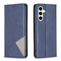 Rhombus Texture Magnetic Leather Phone Case, For Samsung Galaxy S25 Edge 5G, For Samsung Galaxy S25 5G, For Samsung Galaxy S25+ 5G, For Samsung Galaxy S25 Ultra 5G, For Samsung Galaxy S24 FE 5G