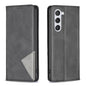 Rhombus Texture Magnetic Leather Phone Case, For Samsung Galaxy S25 Edge 5G, For Samsung Galaxy S25 5G, For Samsung Galaxy S25+ 5G, For Samsung Galaxy S25 Ultra 5G, For Samsung Galaxy S24 FE 5G