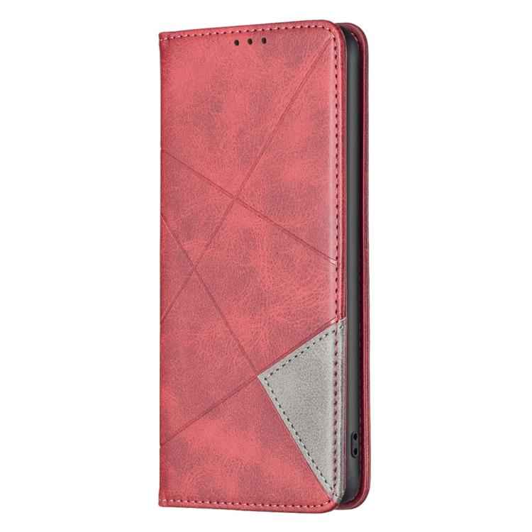 Rhombus Texture Magnetic Leather Phone Case, For Samsung Galaxy S25 Edge 5G, For Samsung Galaxy S25 5G, For Samsung Galaxy S25+ 5G, For Samsung Galaxy S25 Ultra 5G, For Samsung Galaxy S24 FE 5G