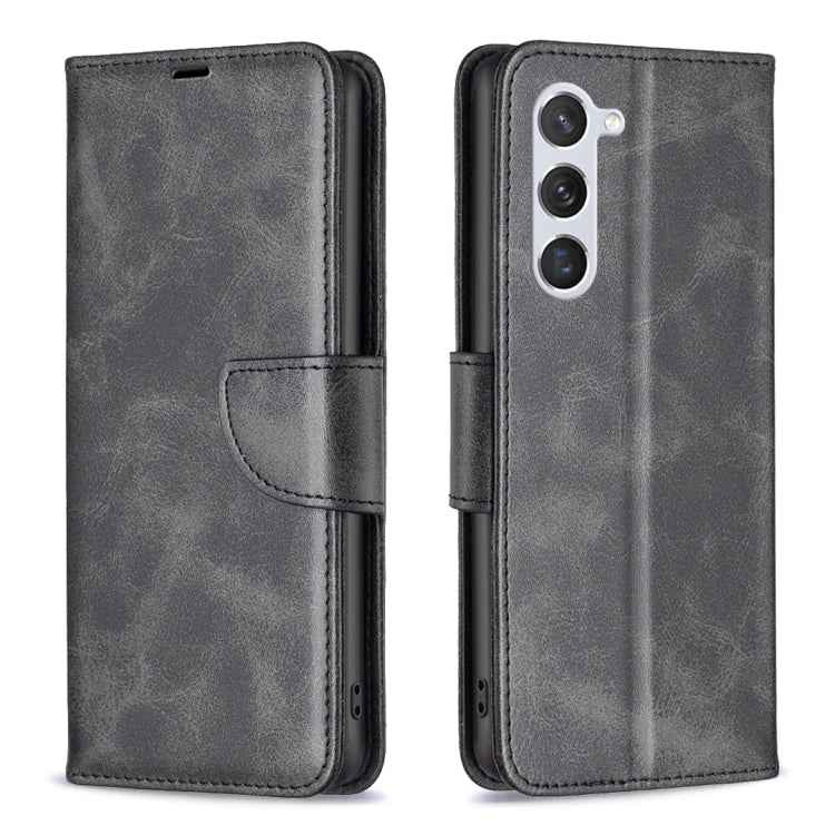 Lambskin Texture Pure Color Flip Leather Phone Case, For Samsung Galaxy S25 Edge 5G, For Samsung Galaxy S25 5G, For Samsung Galaxy S25+ 5G, For Samsung Galaxy S25 Ultra 5G, For Samsung Galaxy S24 FE 5G