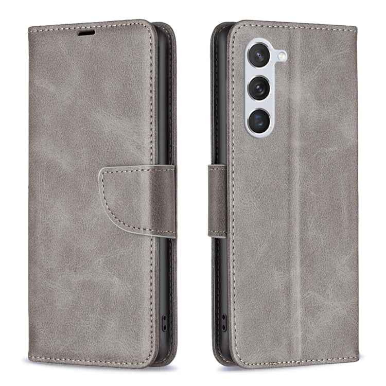 Lambskin Texture Pure Color Flip Leather Phone Case, For Samsung Galaxy S25 Edge 5G, For Samsung Galaxy S25 5G, For Samsung Galaxy S25+ 5G, For Samsung Galaxy S25 Ultra 5G, For Samsung Galaxy S24 FE 5G
