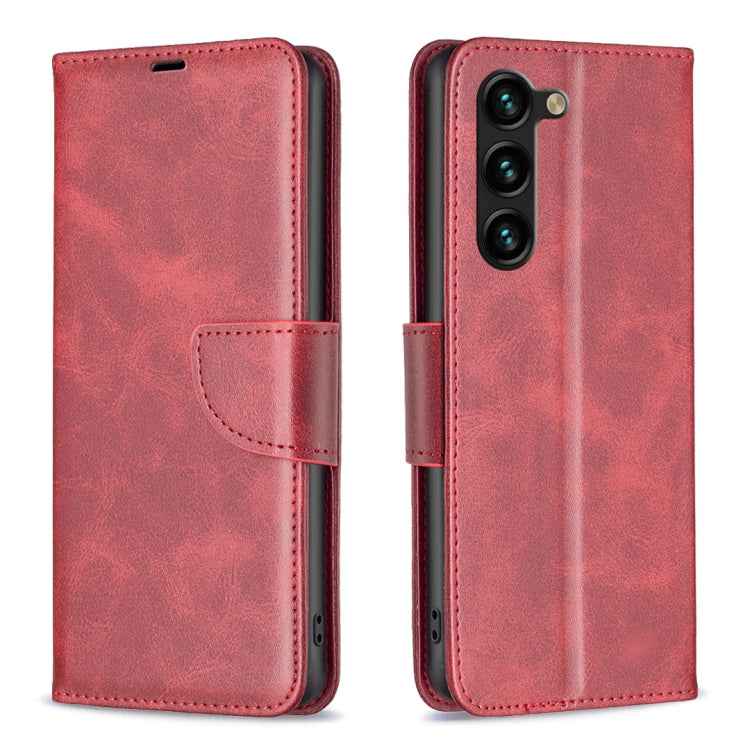Lambskin Texture Pure Color Flip Leather Phone Case, For Samsung Galaxy S25 Edge 5G, For Samsung Galaxy S25 5G, For Samsung Galaxy S25+ 5G, For Samsung Galaxy S25 Ultra 5G, For Samsung Galaxy S24 FE 5G