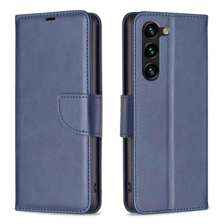 Lambskin Texture Pure Color Flip Leather Phone Case, For Samsung Galaxy S25 Edge 5G, For Samsung Galaxy S25 5G, For Samsung Galaxy S25+ 5G, For Samsung Galaxy S25 Ultra 5G, For Samsung Galaxy S24 FE 5G