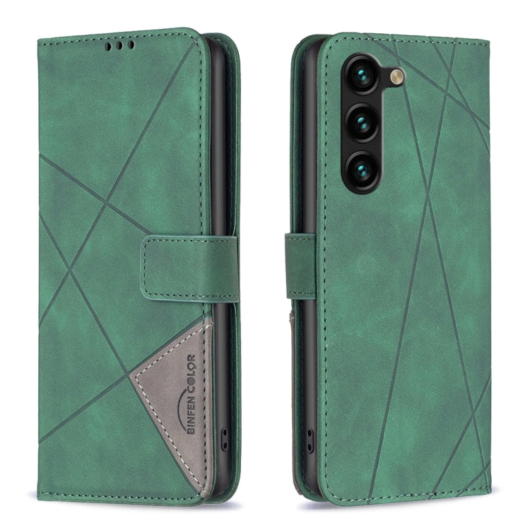 Magnetic Buckle Rhombus Texture Leather Phone Case, For Samsung Galaxy S26 Ultra 5G, For Samsung Galaxy S26 5G, For Samsung Galaxy S25 FE 5G, For Samsung Galaxy S25 Edge 5G, For Samsung Galaxy S25 5G, For Samsung Galaxy S25+ 5G                         ...