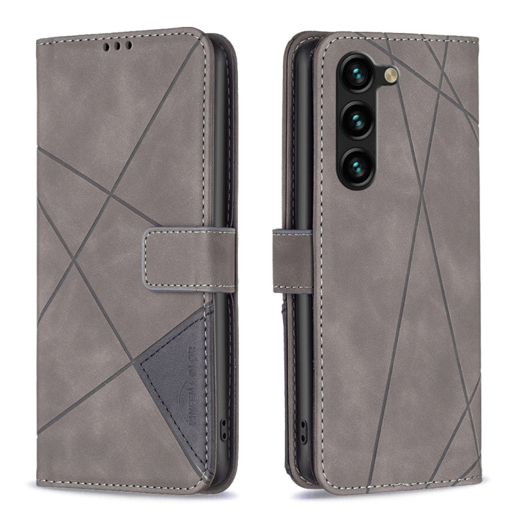 Magnetic Buckle Rhombus Texture Leather Phone Case, For Samsung Galaxy S26 Ultra 5G, For Samsung Galaxy S26 5G, For Samsung Galaxy S25 FE 5G, For Samsung Galaxy S25 Edge 5G, For Samsung Galaxy S25 5G, For Samsung Galaxy S25+ 5G                         ...