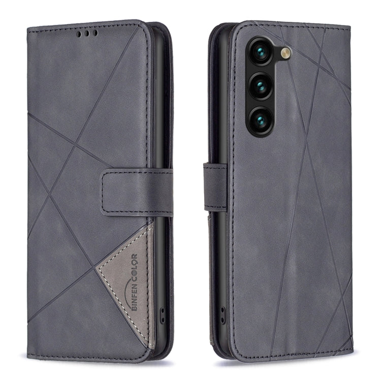 Magnetic Buckle Rhombus Texture Leather Phone Case, For Samsung Galaxy S26 Ultra 5G, For Samsung Galaxy S26 5G, For Samsung Galaxy S25 FE 5G, For Samsung Galaxy S25 Edge 5G, For Samsung Galaxy S25 5G, For Samsung Galaxy S25+ 5G                         ...