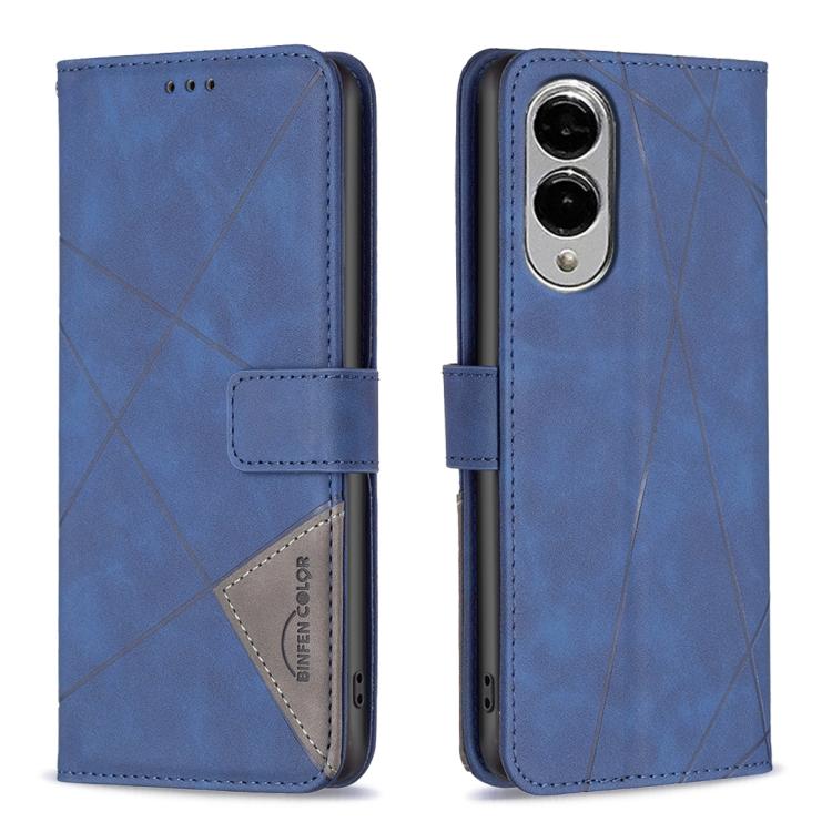 Magnetic Buckle Rhombus Texture Leather Phone Case, For Samsung Galaxy S26 Ultra 5G, For Samsung Galaxy S26 5G, For Samsung Galaxy S25 FE 5G, For Samsung Galaxy S25 Edge 5G, For Samsung Galaxy S25 5G, For Samsung Galaxy S25+ 5G                         ...