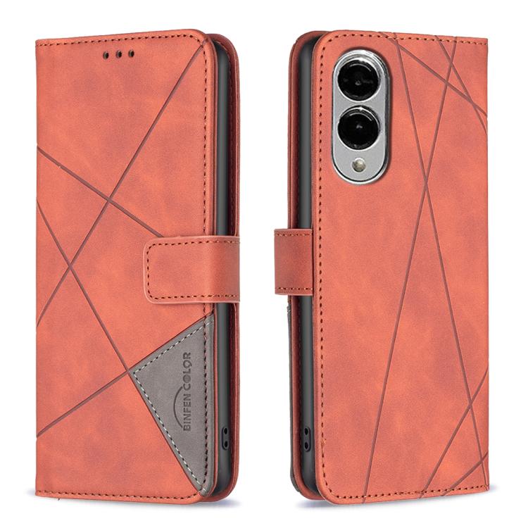 Magnetic Buckle Rhombus Texture Leather Phone Case, For Samsung Galaxy S26 Ultra 5G, For Samsung Galaxy S26 5G, For Samsung Galaxy S25 FE 5G, For Samsung Galaxy S25 Edge 5G, For Samsung Galaxy S25 5G, For Samsung Galaxy S25+ 5G                         ...