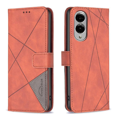 Magnetic Buckle Rhombus Texture Leather Phone Case, For Galaxy S27+ 5G, For Galaxy S26 FE 5G, For Samsung Galaxy S26 Ultra 5G, For Samsung Galaxy S26 5G, For Samsung Galaxy S25 FE 5G, For Samsung Galaxy S25 Edge 5G, For Samsung Galaxy S25 5G           ...