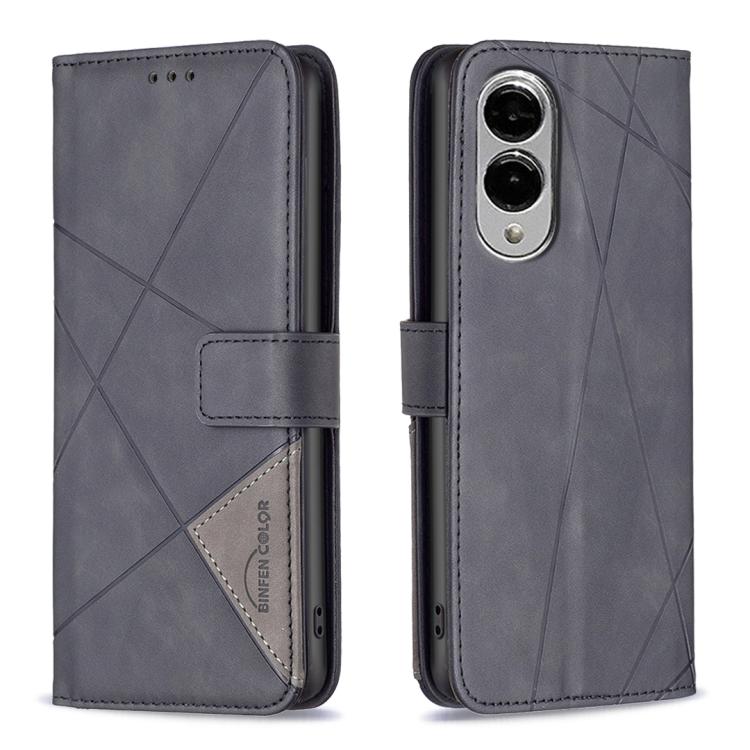 Magnetic Buckle Rhombus Texture Leather Phone Case, For Samsung Galaxy S26 Ultra 5G, For Samsung Galaxy S26 5G, For Samsung Galaxy S25 FE 5G, For Samsung Galaxy S25 Edge 5G, For Samsung Galaxy S25 5G, For Samsung Galaxy S25+ 5G                         ...