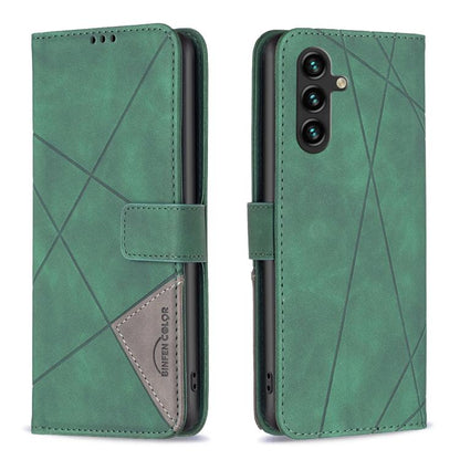 Magnetic Buckle Rhombus Texture Leather Phone Case, For Galaxy S27+ 5G, For Galaxy S26 FE 5G, For Samsung Galaxy S26 Ultra 5G, For Samsung Galaxy S26 5G, For Samsung Galaxy S25 FE 5G, For Samsung Galaxy S25 Edge 5G, For Samsung Galaxy S25 5G           ...