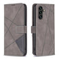 Magnetic Buckle Rhombus Texture Leather Phone Case, For Galaxy S27+ 5G, For Galaxy S26 FE 5G, For Samsung Galaxy S26 Ultra 5G, For Samsung Galaxy S26 5G, For Samsung Galaxy S25 FE 5G, For Samsung Galaxy S25 Edge 5G, For Samsung Galaxy S25 5G           ...