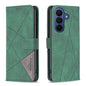 Magnetic Buckle Rhombus Texture Leather Phone Case, For Galaxy S27+ 5G, For Galaxy S26 FE 5G, For Samsung Galaxy S26 Ultra 5G, For Samsung Galaxy S26 5G, For Samsung Galaxy S25 FE 5G, For Samsung Galaxy S25 Edge 5G, For Samsung Galaxy S25 5G           ...