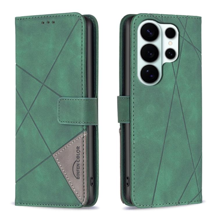 Magnetic Buckle Rhombus Texture Leather Phone Case, For Galaxy S27+ 5G, For Galaxy S26 FE 5G, For Samsung Galaxy S26 Ultra 5G, For Samsung Galaxy S26 5G, For Samsung Galaxy S25 FE 5G, For Samsung Galaxy S25 Edge 5G, For Samsung Galaxy S25 5G           ...