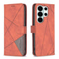 Magnetic Buckle Rhombus Texture Leather Phone Case, For Galaxy S27+ 5G, For Galaxy S26 FE 5G, For Samsung Galaxy S26 Ultra 5G, For Samsung Galaxy S26 5G, For Samsung Galaxy S25 FE 5G, For Samsung Galaxy S25 Edge 5G, For Samsung Galaxy S25 5G           ...
