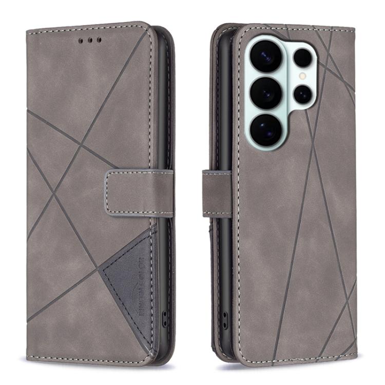 Magnetic Buckle Rhombus Texture Leather Phone Case, For Galaxy S27+ 5G, For Galaxy S26 FE 5G, For Samsung Galaxy S26 Ultra 5G, For Samsung Galaxy S26 5G, For Samsung Galaxy S25 FE 5G, For Samsung Galaxy S25 Edge 5G, For Samsung Galaxy S25 5G           ...