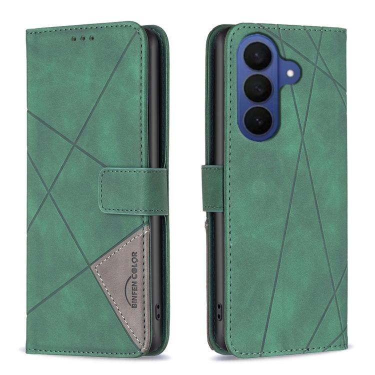 Magnetic Buckle Rhombus Texture Leather Phone Case, For Galaxy S27+ 5G, For Galaxy S26 FE 5G, For Samsung Galaxy S26 Ultra 5G, For Samsung Galaxy S26 5G, For Samsung Galaxy S25 FE 5G, For Samsung Galaxy S25 Edge 5G, For Samsung Galaxy S25 5G           ...
