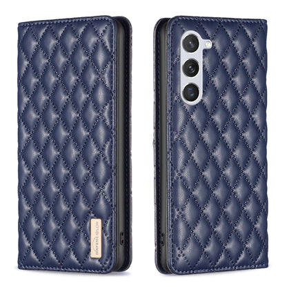 Diamond Lattice Magnetic Leather Flip Phone Case, For Galaxy S27+ 5G, For Galaxy S26 FE 5G, For Samsung Galaxy S25 5G, For Samsung Galaxy S25+ 5G, For Samsung Galaxy S25 Ultra 5G, For Samsung Galaxy S24 FE 5G