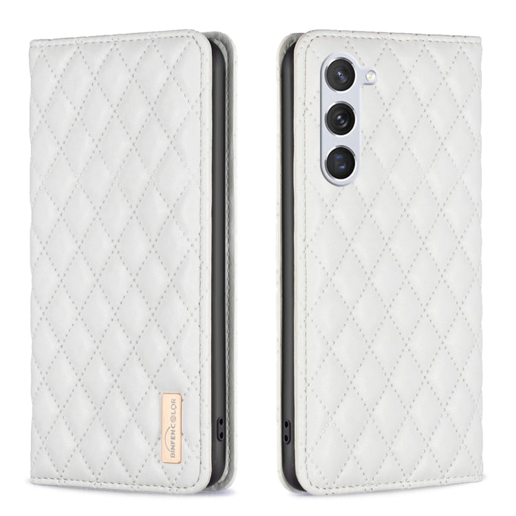 Diamond Lattice Magnetic Leather Flip Phone Case, For Galaxy S27+ 5G, For Galaxy S26 FE 5G, For Samsung Galaxy S25 5G, For Samsung Galaxy S25+ 5G, For Samsung Galaxy S25 Ultra 5G, For Samsung Galaxy S24 FE 5G