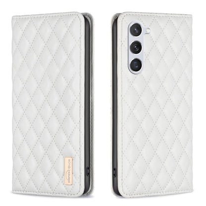 Diamond Lattice Magnetic Leather Flip Phone Case, For Galaxy S27+ 5G, For Galaxy S26 FE 5G, For Samsung Galaxy S25 5G, For Samsung Galaxy S25+ 5G, For Samsung Galaxy S25 Ultra 5G, For Samsung Galaxy S24 FE 5G