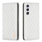 Diamond Lattice Magnetic Leather Flip Phone Case, For Galaxy S27+ 5G, For Galaxy S26 FE 5G, For Samsung Galaxy S25 5G, For Samsung Galaxy S25+ 5G, For Samsung Galaxy S25 Ultra 5G, For Samsung Galaxy S24 FE 5G