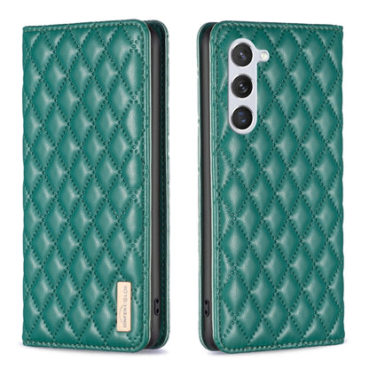 Diamond Lattice Magnetic Leather Flip Phone Case, For Galaxy S27+ 5G, For Galaxy S26 FE 5G, For Samsung Galaxy S25 5G, For Samsung Galaxy S25+ 5G, For Samsung Galaxy S25 Ultra 5G, For Samsung Galaxy S24 FE 5G