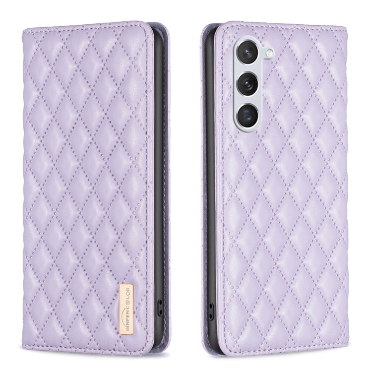 Diamond Lattice Magnetic Leather Flip Phone Case, For Galaxy S27+ 5G, For Galaxy S26 FE 5G, For Samsung Galaxy S25 5G, For Samsung Galaxy S25+ 5G, For Samsung Galaxy S25 Ultra 5G, For Samsung Galaxy S24 FE 5G