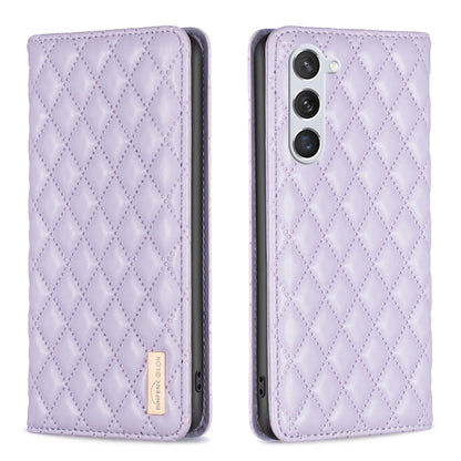 Diamond Lattice Magnetic Leather Flip Phone Case, For Galaxy S27+ 5G, For Galaxy S26 FE 5G, For Samsung Galaxy S25 5G, For Samsung Galaxy S25+ 5G, For Samsung Galaxy S25 Ultra 5G, For Samsung Galaxy S24 FE 5G