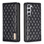 Diamond Lattice Magnetic Leather Flip Phone Case, For Galaxy S27+ 5G, For Galaxy S26 FE 5G, For Samsung Galaxy S25 5G, For Samsung Galaxy S25+ 5G, For Samsung Galaxy S25 Ultra 5G, For Samsung Galaxy S24 FE 5G