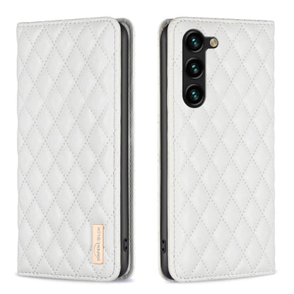 Diamond Lattice Magnetic Leather Flip Phone Case, For Galaxy S27+ 5G, For Galaxy S26 FE 5G, For Samsung Galaxy S25 5G, For Samsung Galaxy S25+ 5G, For Samsung Galaxy S25 Ultra 5G, For Samsung Galaxy S24 FE 5G
