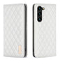 Diamond Lattice Magnetic Leather Flip Phone Case, For Galaxy S27+ 5G, For Galaxy S26 FE 5G, For Samsung Galaxy S25 5G, For Samsung Galaxy S25+ 5G, For Samsung Galaxy S25 Ultra 5G, For Samsung Galaxy S24 FE 5G