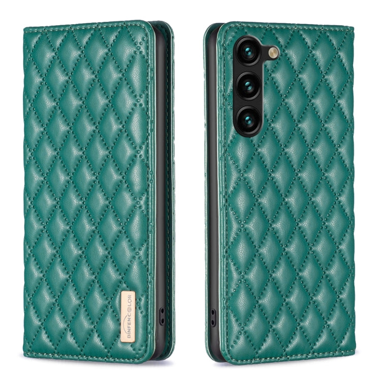 Diamond Lattice Magnetic Leather Flip Phone Case, For Galaxy S27+ 5G, For Galaxy S26 FE 5G, For Samsung Galaxy S25 5G, For Samsung Galaxy S25+ 5G, For Samsung Galaxy S25 Ultra 5G, For Samsung Galaxy S24 FE 5G