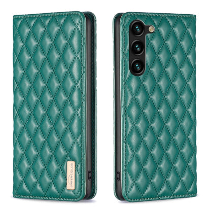 Diamond Lattice Magnetic Leather Flip Phone Case, For Galaxy S27+ 5G, For Galaxy S26 FE 5G, For Samsung Galaxy S25 5G, For Samsung Galaxy S25+ 5G, For Samsung Galaxy S25 Ultra 5G, For Samsung Galaxy S24 FE 5G