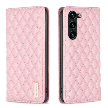 Diamond Lattice Magnetic Leather Flip Phone Case, For Galaxy S27+ 5G, For Galaxy S26 FE 5G, For Samsung Galaxy S25 5G, For Samsung Galaxy S25+ 5G, For Samsung Galaxy S25 Ultra 5G, For Samsung Galaxy S24 FE 5G