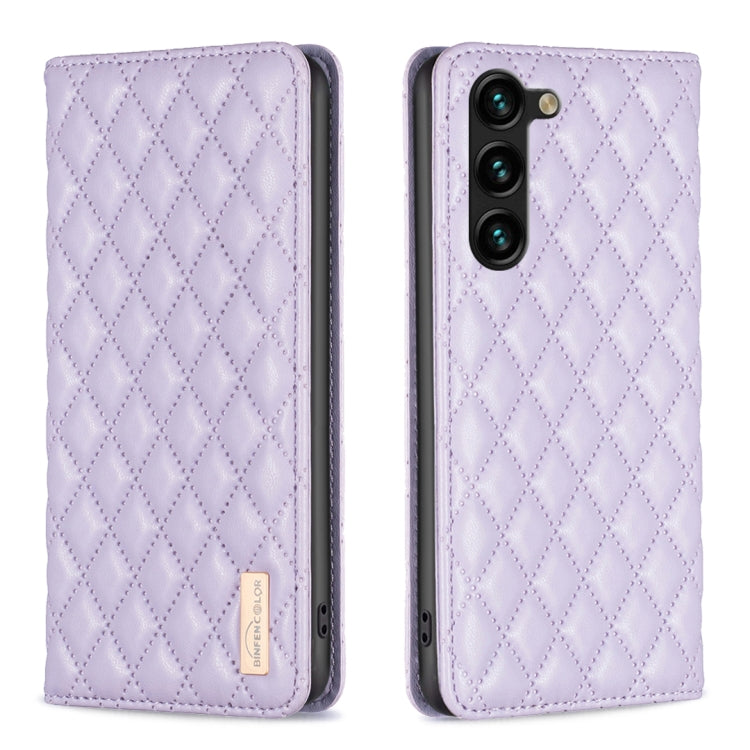 Diamond Lattice Magnetic Leather Flip Phone Case, For Galaxy S27+ 5G, For Galaxy S26 FE 5G, For Samsung Galaxy S25 5G, For Samsung Galaxy S25+ 5G, For Samsung Galaxy S25 Ultra 5G, For Samsung Galaxy S24 FE 5G