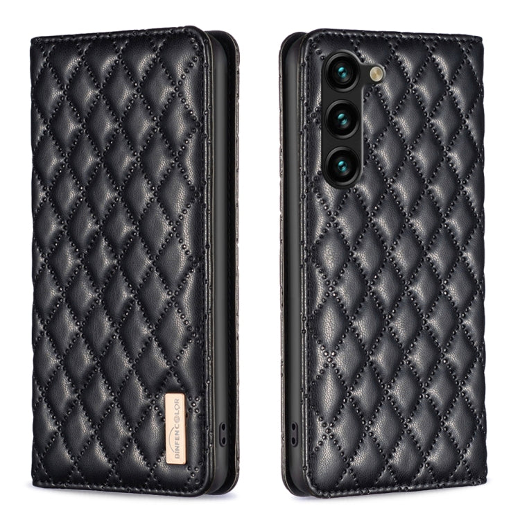 Diamond Lattice Magnetic Leather Flip Phone Case, For Galaxy S27+ 5G, For Galaxy S26 FE 5G, For Samsung Galaxy S25 5G, For Samsung Galaxy S25+ 5G, For Samsung Galaxy S25 Ultra 5G, For Samsung Galaxy S24 FE 5G