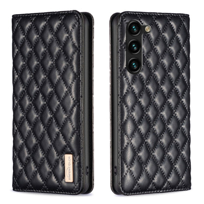 Diamond Lattice Magnetic Leather Flip Phone Case, For Galaxy S27+ 5G, For Galaxy S26 FE 5G, For Samsung Galaxy S25 5G, For Samsung Galaxy S25+ 5G, For Samsung Galaxy S25 Ultra 5G, For Samsung Galaxy S24 FE 5G