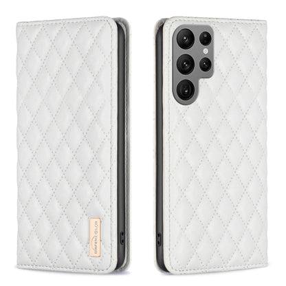 Diamond Lattice Magnetic Leather Flip Phone Case, For Galaxy S27+ 5G, For Galaxy S26 FE 5G, For Samsung Galaxy S25 5G, For Samsung Galaxy S25+ 5G, For Samsung Galaxy S25 Ultra 5G, For Samsung Galaxy S24 FE 5G