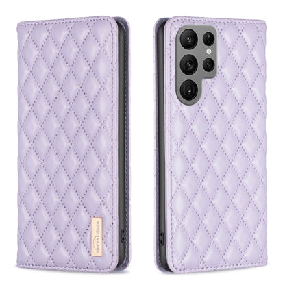 Diamond Lattice Magnetic Leather Flip Phone Case, For Galaxy S27+ 5G, For Galaxy S26 FE 5G, For Samsung Galaxy S25 5G, For Samsung Galaxy S25+ 5G, For Samsung Galaxy S25 Ultra 5G, For Samsung Galaxy S24 FE 5G