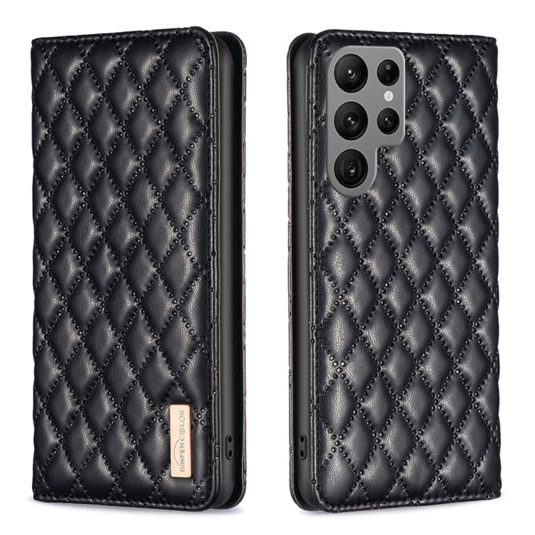 Diamond Lattice Magnetic Leather Flip Phone Case, For Galaxy S27+ 5G, For Galaxy S26 FE 5G, For Samsung Galaxy S25 5G, For Samsung Galaxy S25+ 5G, For Samsung Galaxy S25 Ultra 5G, For Samsung Galaxy S24 FE 5G