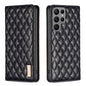Diamond Lattice Magnetic Leather Flip Phone Case, For Galaxy S27+ 5G, For Galaxy S26 FE 5G, For Samsung Galaxy S25 5G, For Samsung Galaxy S25+ 5G, For Samsung Galaxy S25 Ultra 5G, For Samsung Galaxy S24 FE 5G