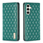 Diamond Lattice Magnetic Leather Flip Phone Case, For Galaxy S27+ 5G, For Galaxy S26 FE 5G, For Samsung Galaxy S25 5G, For Samsung Galaxy S25+ 5G, For Samsung Galaxy S25 Ultra 5G, For Samsung Galaxy S24 FE 5G