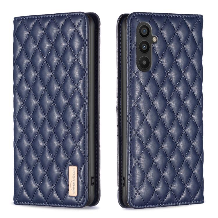 Diamond Lattice Magnetic Leather Flip Phone Case, For Galaxy S27+ 5G, For Galaxy S26 FE 5G, For Samsung Galaxy S25 5G, For Samsung Galaxy S25+ 5G, For Samsung Galaxy S25 Ultra 5G, For Samsung Galaxy S24 FE 5G
