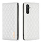 Diamond Lattice Magnetic Leather Flip Phone Case, For Galaxy S27+ 5G, For Galaxy S26 FE 5G, For Samsung Galaxy S25 5G, For Samsung Galaxy S25+ 5G, For Samsung Galaxy S25 Ultra 5G, For Samsung Galaxy S24 FE 5G