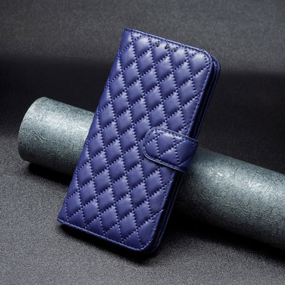 Diamond Lattice Wallet Flip Leather Phone Case, For Samsung Galaxy S24 FE 5G