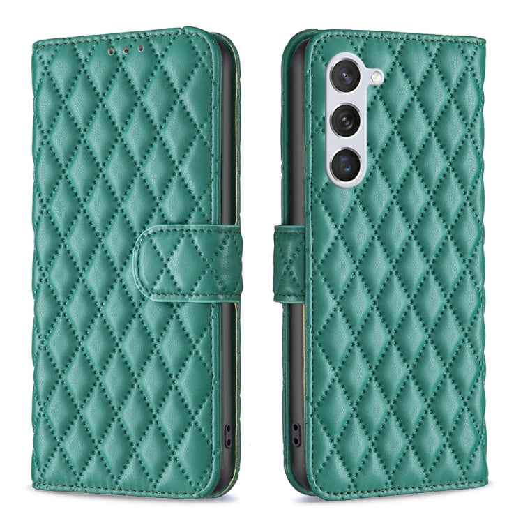 Diamond Lattice Wallet Flip Leather Phone Case, For Samsung Galaxy S26 Ultra 5G, For Samsung Galaxy S26 5G, For Samsung Galaxy S25 5G, For Samsung Galaxy S25+ 5G, For Samsung Galaxy S25 Ultra 5G, For Samsung Galaxy S24 FE 5G
