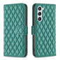 Diamond Lattice Wallet Flip Leather Phone Case, For Galaxy S27+ 5G, For Galaxy S26 FE 5G, For Samsung Galaxy S26+ 5G, For Samsung Galaxy S26 Ultra 5G, For Samsung Galaxy S26 5G, For Samsung Galaxy S25 5G, For Samsung Galaxy S25+ 5G                     ...