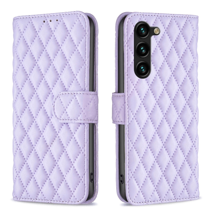 Diamond Lattice Wallet Flip Leather Phone Case, For Samsung Galaxy S26 Ultra 5G, For Samsung Galaxy S26 5G, For Samsung Galaxy S25 5G, For Samsung Galaxy S25+ 5G, For Samsung Galaxy S25 Ultra 5G, For Samsung Galaxy S24 FE 5G